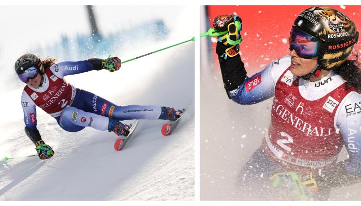 Федерика Бриньоне СК Сестриере - Болна от грип, Бриньоне спечели гигантския слалом за Световната купа на домашния сняг в Сестриере