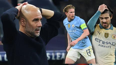 Гуардиола Де Бройне Грийлиш