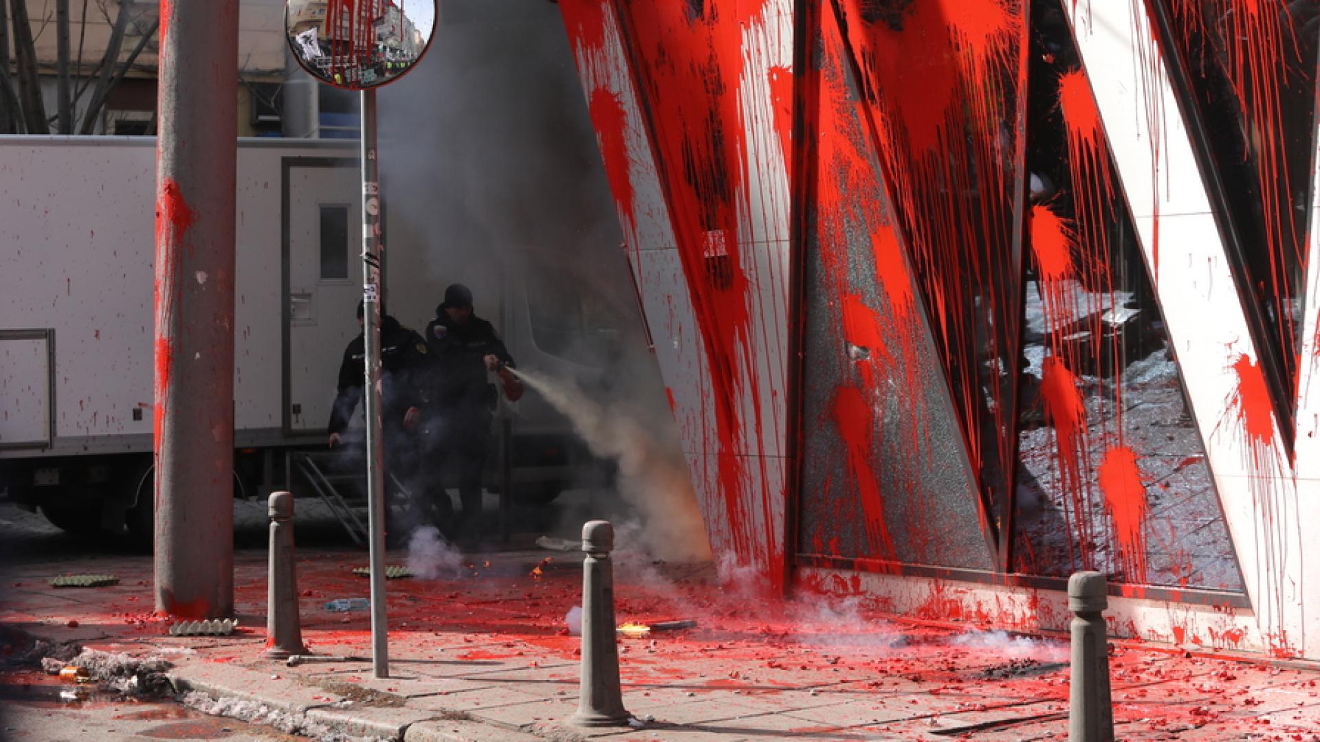 Повдигнаха обвинения на петимата задържани по време на протеста на