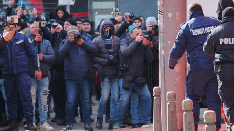полиция протест Възраждане