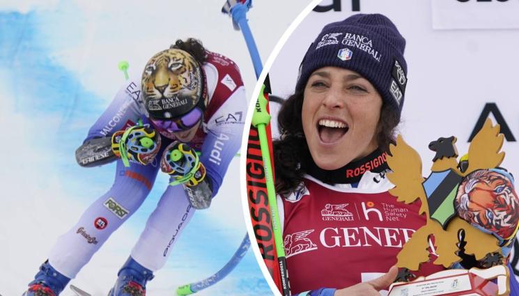 Федерика Бриньоне СК Сестриере - НЕЛЕПО: Бриньоне се преби на домашно състезание