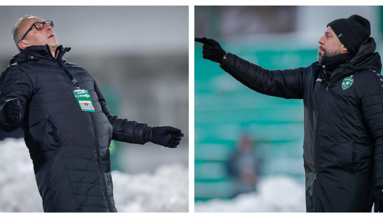 Илиан Илиев Игор Йовичевич - Илиан: Поведоха ни без да имат положение. Йовичевич: Красивият им гол ги инжектира морално