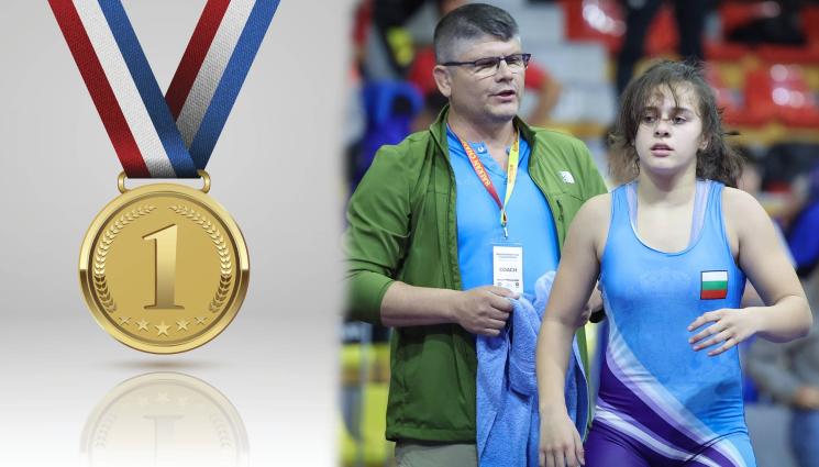 Андреа Нисева - Всяка седмица - медал: Националката Нисева със злато на Откритото по борба на Хърватия