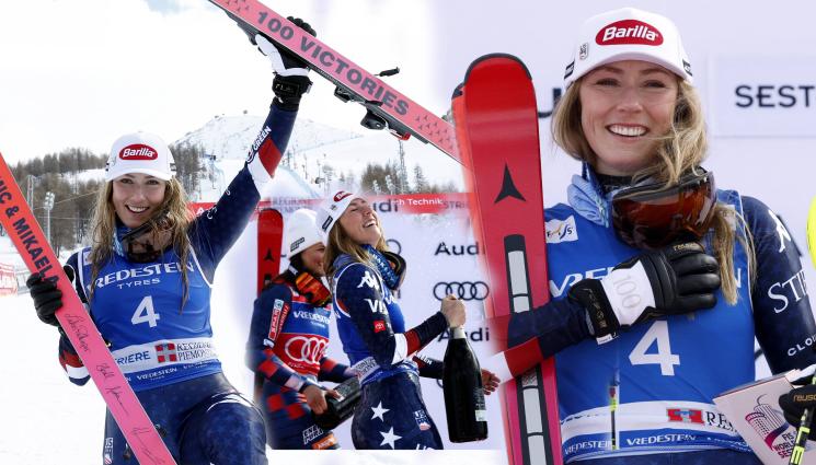 Микаела Шифрин 100 победи - Историческо: Микаела Шифрин записа със златни букви името си в алпийските ски