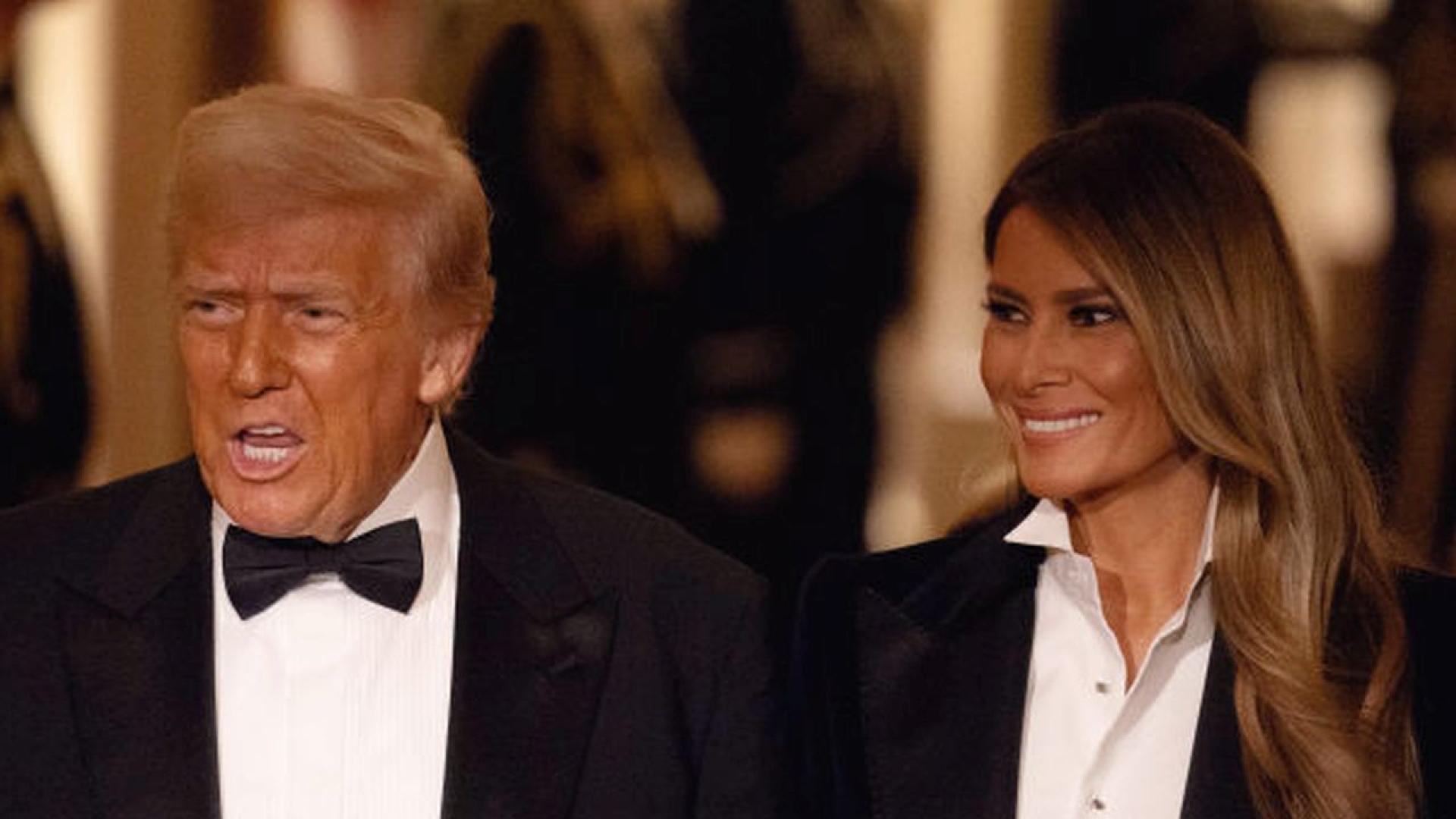 Първата дама на САЩ Мелания Тръмп направи впечатляващо завръщане в