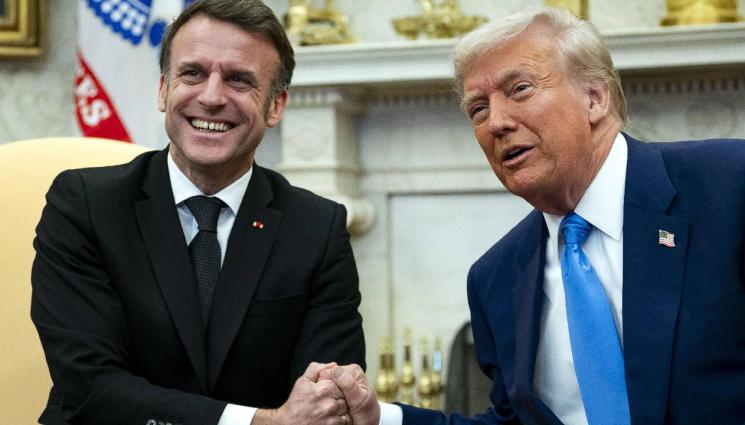 тръмп макрон - ЖЕСТОКО: Тръмп унизи Макрон в Белия дом! (СНИМКИ И ВИДЕО)