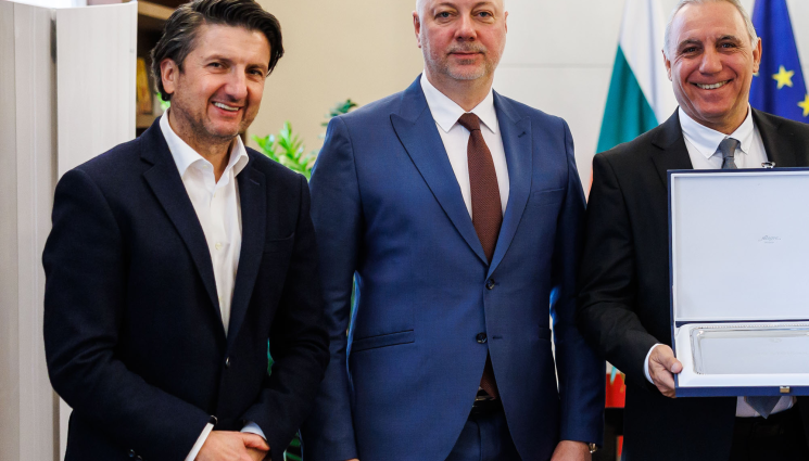 Христо Стоичков Росен Желязков Мирослав Боршош - Стоичков стана посланик на туризма към ООН