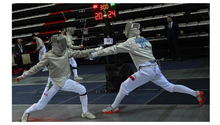 европейско по сабя за кадети - Националният отбор на сабя за кадети завърши на 9-о място на европейското в Анталия