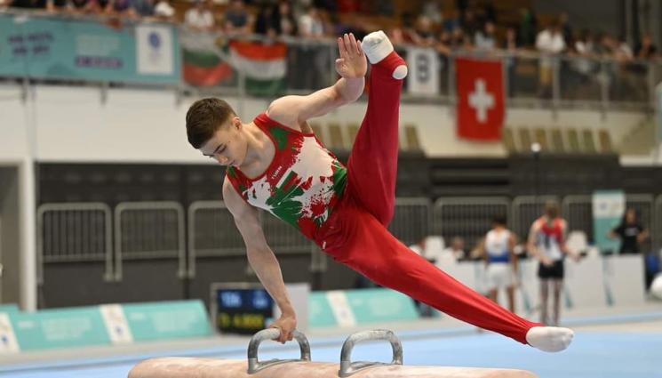 Давид Иванов спортна гимнастика - Отиваме с европейски вицешампион за младежи на Световната купа по спортна гимнастика