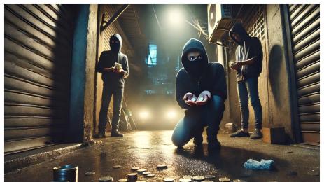 крадци монети стотинки