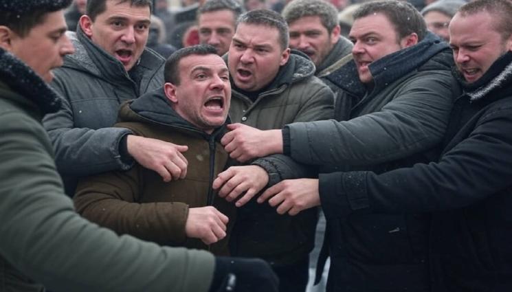 бой - НИТО ДЕН БЕЗ БОЙ: Румънци се млатиха в Банско, намеси се и българин, заедно потрошиха ченге!