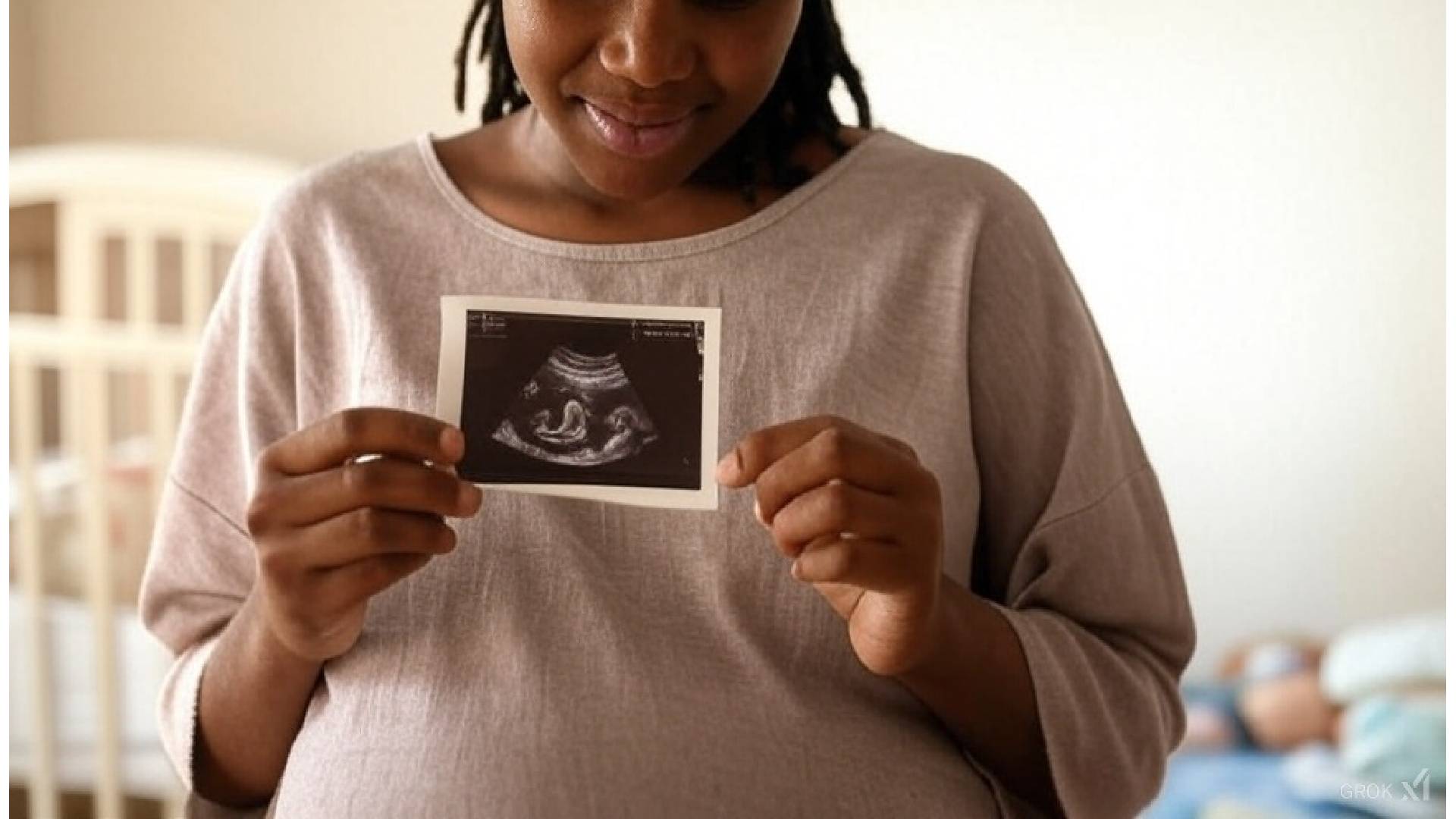 бременна негърка