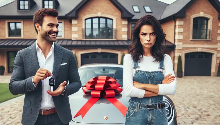 подарък порше кола - СЛЕД РЕКЛАМАЦИЯ: Романтик хвърли „Порше“ на боклука! (СНИМКИ)