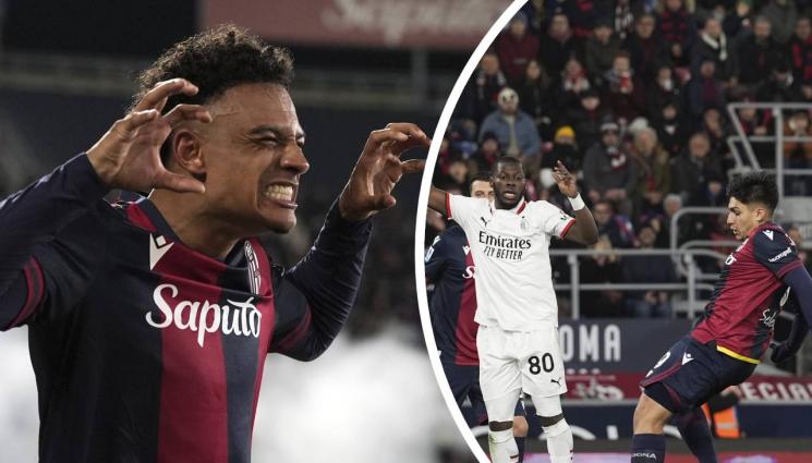 Болоня Милан - Болоня бастиса Милан с драматичен обрат