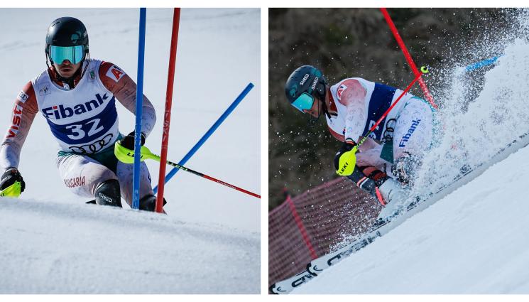 Калин Златков ски Добиако - Наш скиор завърши седми на слалом в Аржентина