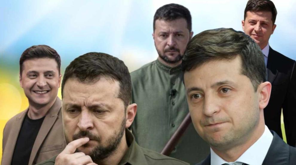 Oт комик до военен лидер: Пътят на Зеленски в снимки (ГАЛЕРИЯ)