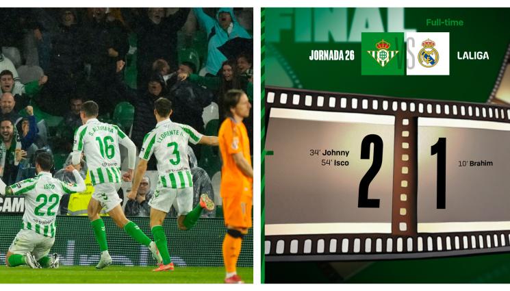 Бетис Реал Мадрид - Севилско обръсване на Реал Мадрид