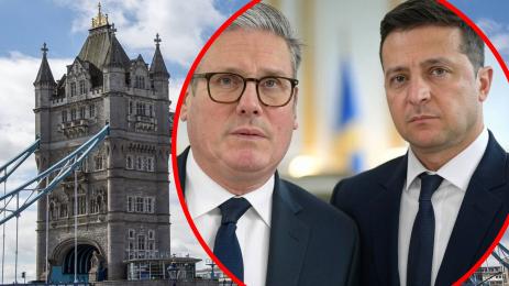 Киър Стармър и Зеленски