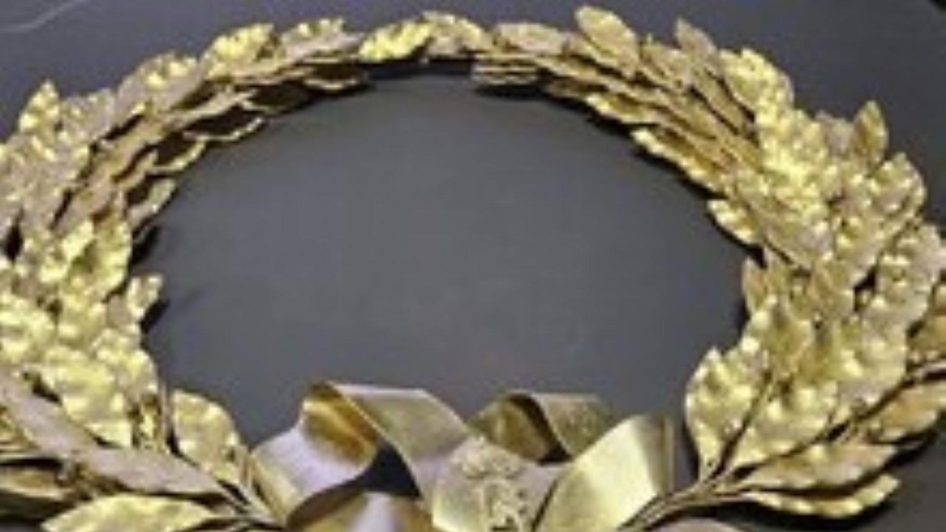 Националният военноисторически музей НВИМ представи на Трети март златния венец