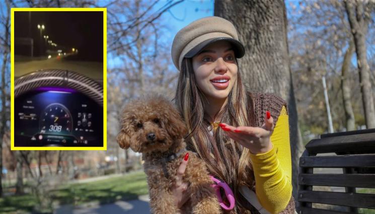 Вая Александрова - Фолкаджийката от клипа с 308 км/ч пред „Телеграф“: Ако карах аз, щях да си покажа маникюра! (ВИДЕО)