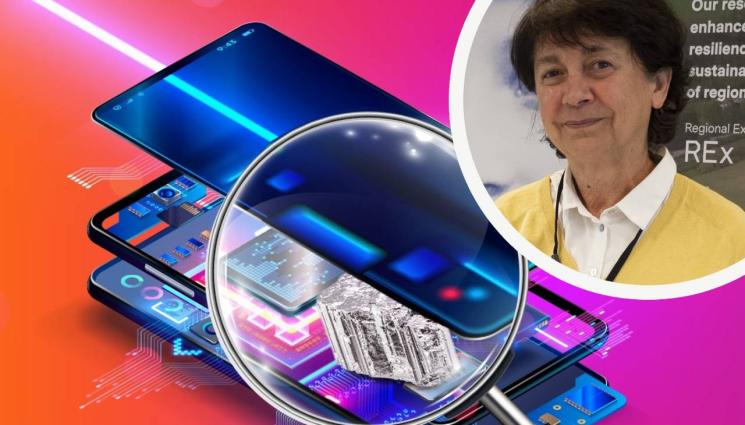 Проф др Ирена Пейчева - Проф. д-р Ирена Пейчева от Геологическия институт при БАН пред