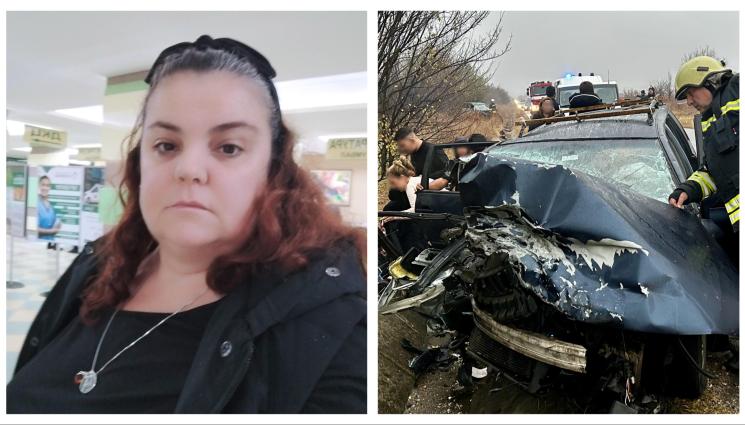 катастрофи - Петя Иванова от сдружение „Ангели на пътя“ пред 