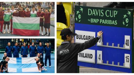 българия финландия купа дейвис