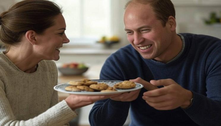 Кейт и Уилям - ЗАЕДНО В КУХНЯТА: Кейт и Уилям направиха сладки, рецептата подлуди мрежата! (СНИМКИ+ВИДЕО)