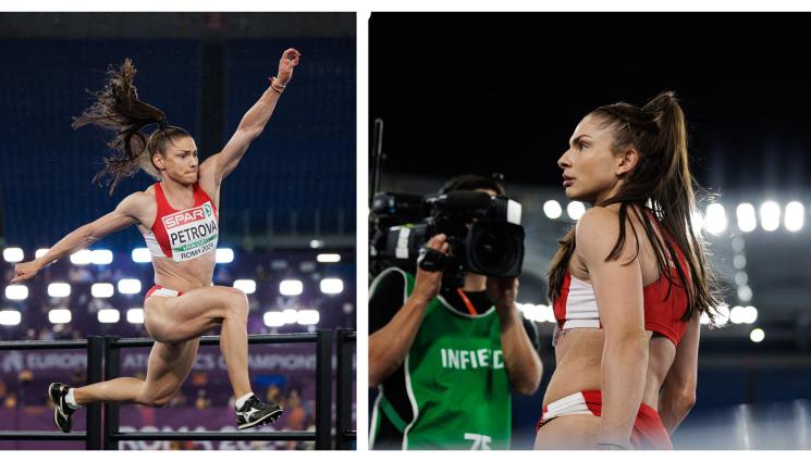 Габриела Петрова троен скок - 10 години по-късно: Габриела Петрова скочи на еврофинал в зала!
