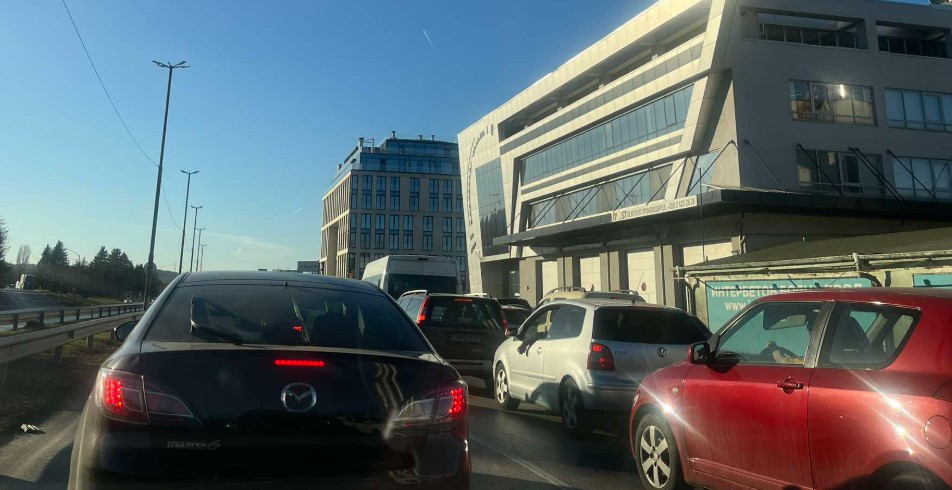 задръстване София