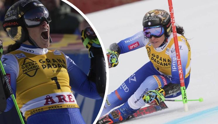 Федерика Бриньоне СК Оре - Мама мия, Бриньоне няма спирка!