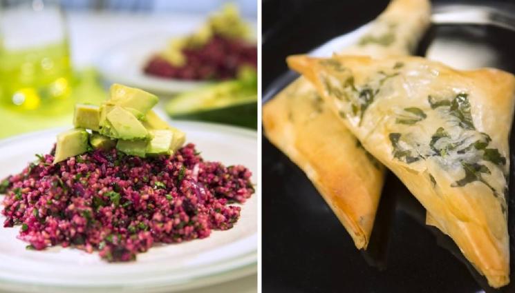 рецепти - БОНАПЕТИТНО: Бърза салата от булгур и червено цвекло или пък круши със синьо сирене в точени кори