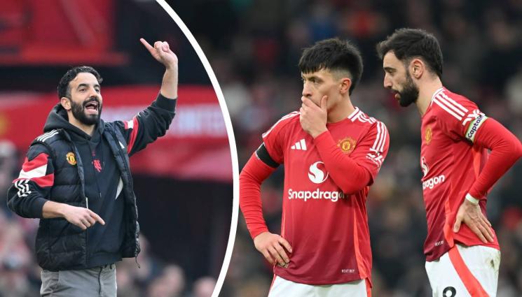 Манчестър Юнайтед Рубен Аморим - Юнайтед да мисли за оцеляване, не за титла