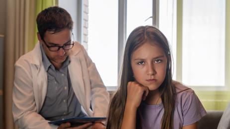 тъжно дете болница