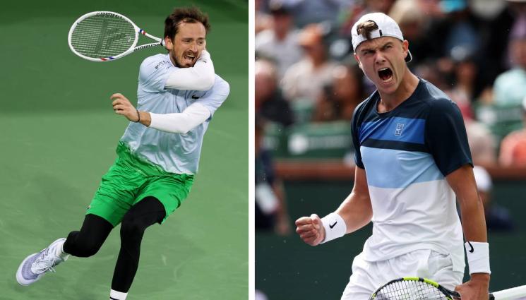 тенис - Медведев схруска Томи Пол в Индиън Уелс