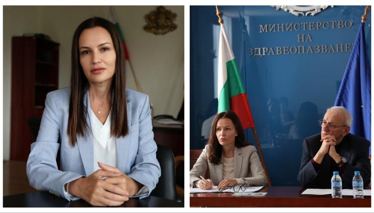 Добромира Карева - Заместник-министърът на здравеопазването Добромира Карева пред 