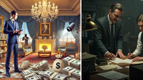 финансова измама пари заможен