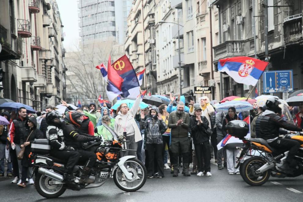 Сърбия протест