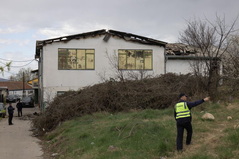 Опожарената дискотека в Кочани