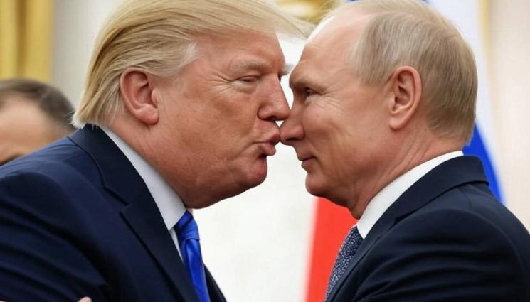 Тръмп и Путин - ВСЕ ПО-БЛИЗО ДО ПУТИН: Тръмп изтегля САЩ от разследването на виновните за инвазията в Украйна! (СНИМКИ)