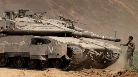 Газа Израел танк