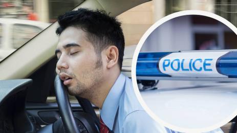 заспал шофьор