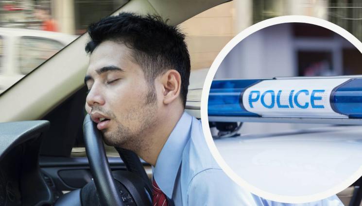 заспал шофьор