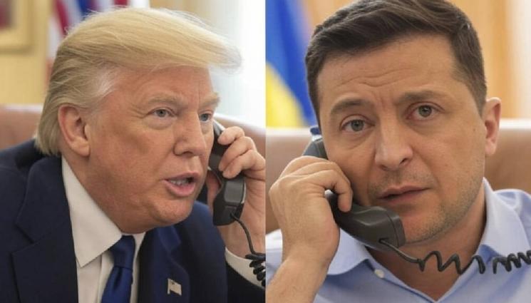 тръмп зеленски - Тръмп и Зеленски говорили един час по телефона!