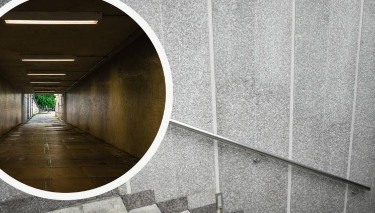 подлез - ЗА ВТОРИ ПЪТ: Рухна таван на подлез!