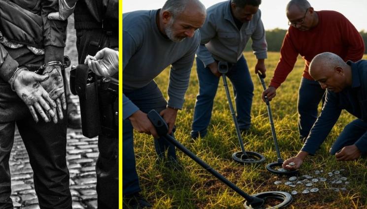 иманяри - В ДЕСЯТКАТА: Разбиха иманярска банда, задържани са пари и скъпоценности! (СНИМКИ)
