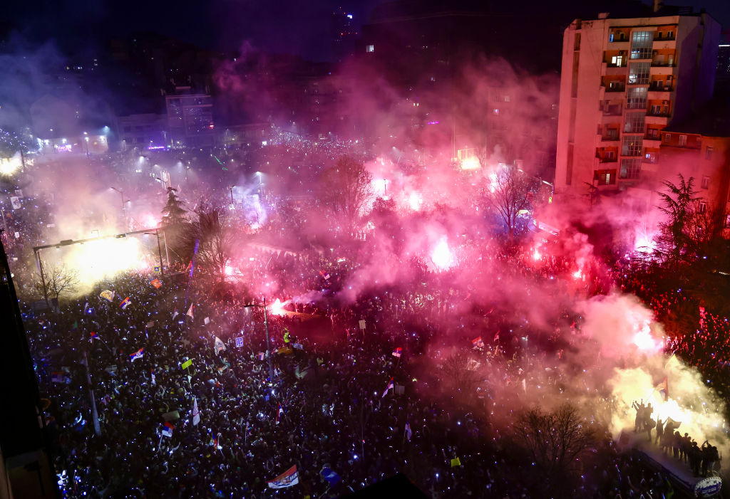 протест Сърбия Белград