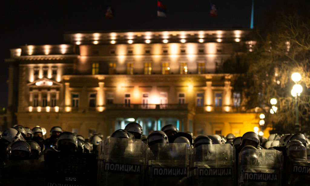 протест Сърбия Белград