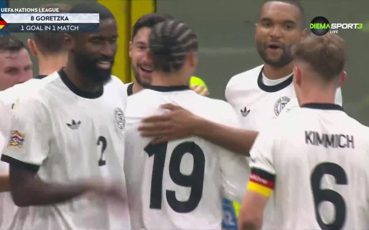 Горецка осъществи пълен обрат за Германия