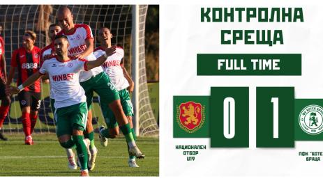 ботев враца юноши 19 контрола